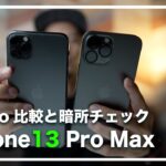 iphone13 Pro maxとiphone11 Pro maxの比較！暗所は良くなった？