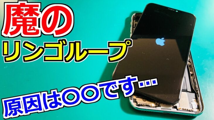 【裏技!?】メルカリで買ったリンゴループのジャンクiPhoneXを復活させます