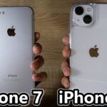 iPhone13を購入！iPhone7と比較してみた