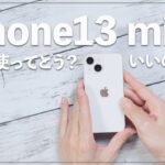 iPhone13mini 2ヶ月レビュー！史上最高のiPhone！でもデメリットは致命的？