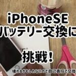 アラフィフ主婦がiPhoneSEバッテリー交換に挑戦！