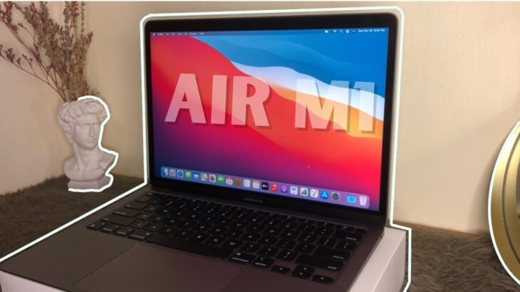 📦💻 Macbook Air M1 2021 (space grey) aesthetic unboxing + set up 🍎☁️ | Philippines