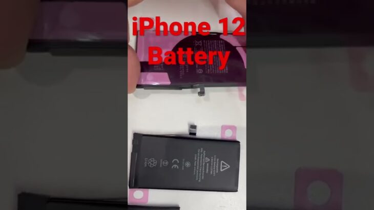 エラー無し100%表示 iPhone 12 バッテリー交換修理