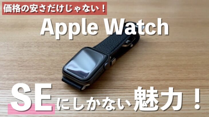 コスパだけじゃない！半年使って感じたApple Watch SEだけが持つ魅力！