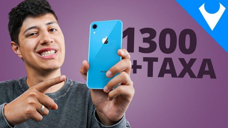 FUI TAXADO mas por pouco no iPhone XR de 1300 REAIS!  Compensou!