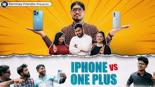 IPHONE VS ONEPLUS || KAMINEY FRENDZZ || Gujarati Comedy videos