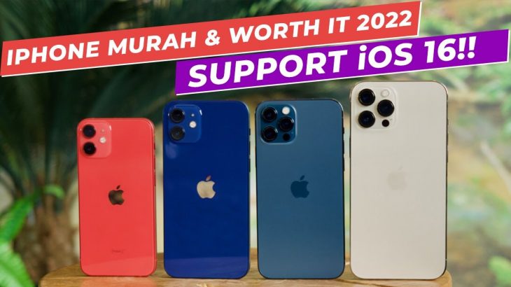SIKAT! MUMPUNG MURAH!! 5 Rekomendasi iPhone Low Budget di Tahun 2022!