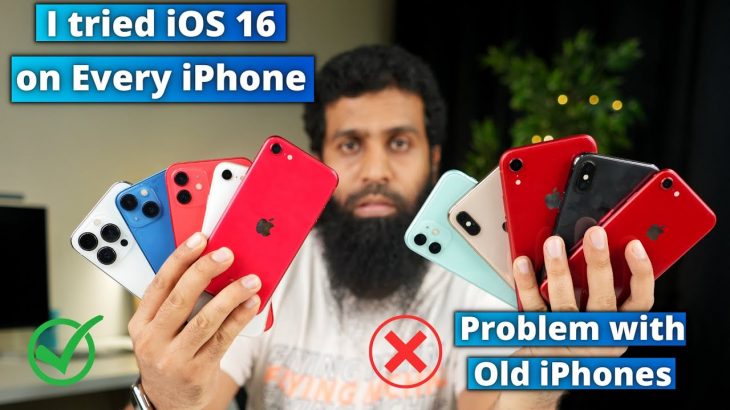 iOS 16 on iPhone X, XR, XS, 11, SE2, 12, 13, SE3 | iOS 16 missing features on Old iPhones