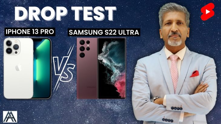 iPhone 13 Pro VS Samsung S22 Ultra Drop Test | Durability Test | #iPhone #samsung I #droptest
