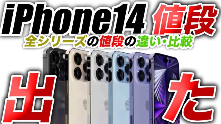 【悲報】やっぱり値上げか！iPhone14･14Proの値段の新情報リーク出た【アイフォーン アイホン14 リーク予測】