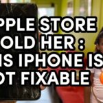 Apple store told her this iPhone is not fixable 😡 We gave it a new look & new color 😍 #apple #fyp