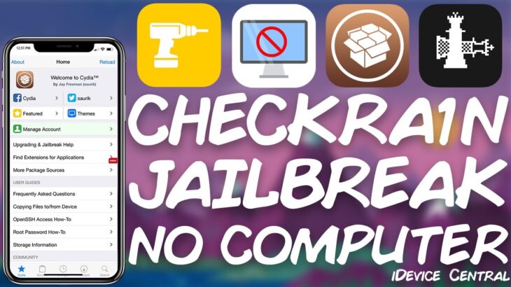 MAJOR JAILBREAK News: Ra1nPoc Jailbreaks Your Device From Another iPhone, NO COMPUTER (CheckRa1n)