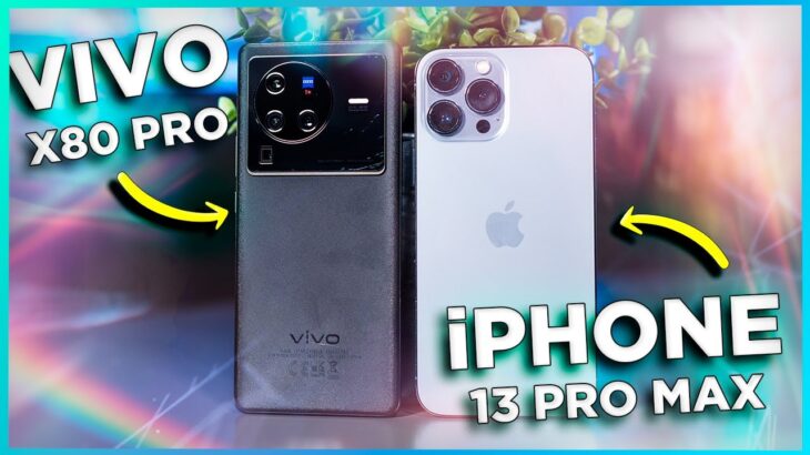 ¡QUÉ DIFERENCIA! 😱 X80 Pro VS iPhone 13 Pro Max