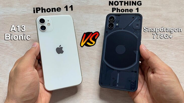 iPhone 11 vs Nothing Phone 1 Speed Test🔥| iPhone Killer? 😨 A13 Bionic vs Snapdragon 778G+ (HINDI)