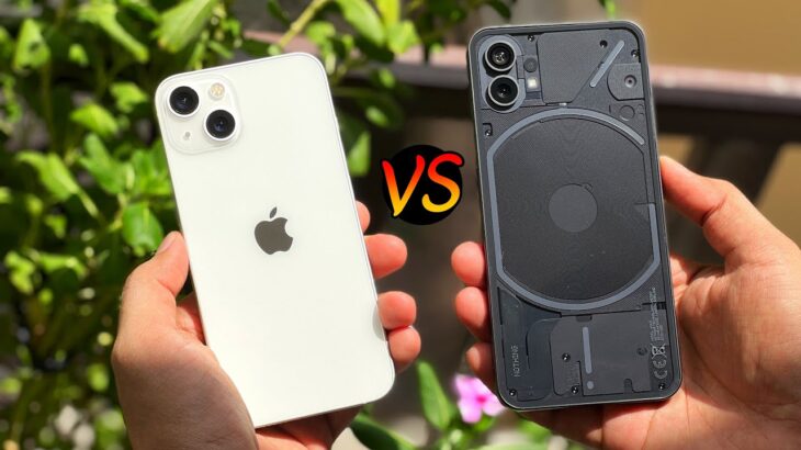 iPhone 13 vs Nothing Phone 1 Detailed Camera Comparison🔥 SURPRISING RESULTS!😍 (HINDI)