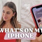 what’s on my iphone | simple organization & fave widgets !!