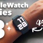 【Apple Watch  series8】ゲットしたぞ〜〜〜！！！😭💓／初めてのナンバリングモデル＆45mm⌚️✨／SEとの比較・血中酸素濃度・心電図・フリック入力などを試したよ！💫💫