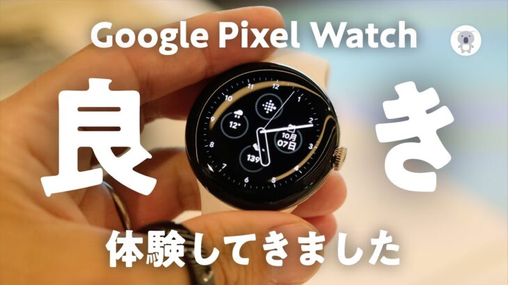 Google Pixel Watch いいぞ✨