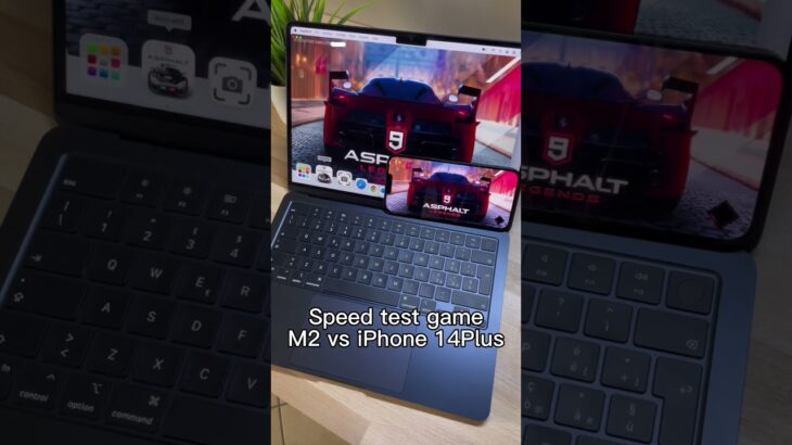 MacBook Air M2 vs iPhone 14 Plus