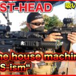 BURST-HEAD 実射レビュー『ARP556/MXC 9 BOSSカスタム』“in the house machine“  “BOSS-ism“ [yoshio/VLOG] #sabaG