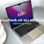 MACBOOK AIR M2 (STARLIGHT ✨) AESTHETIC UNBOXING | ASMR #macbookunboxing #macbookair #unboxing