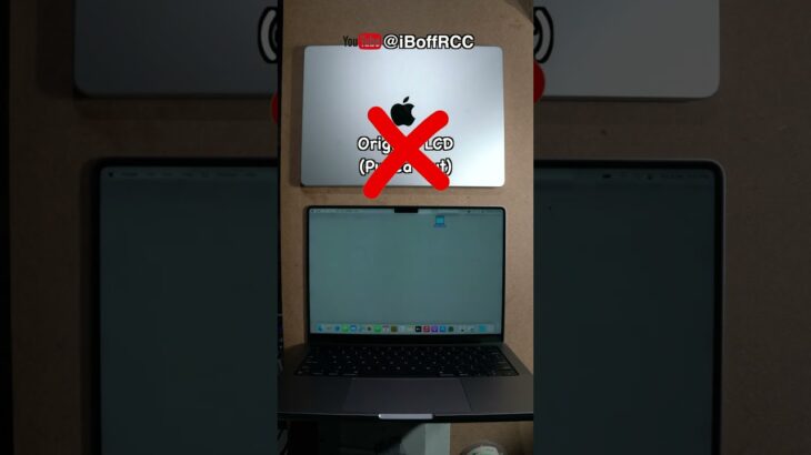 14-inch MacBook’s LCD is NOT replaceable !!