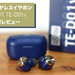 日本ブランドの完全ワイヤレスイヤホン「AVIOT TE-D01v」開封レビュー。【アビオット】