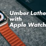 Umber Lather Link with Apple Watch Ultra