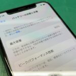 大阪本町 iPhone X バッテリー交換修理