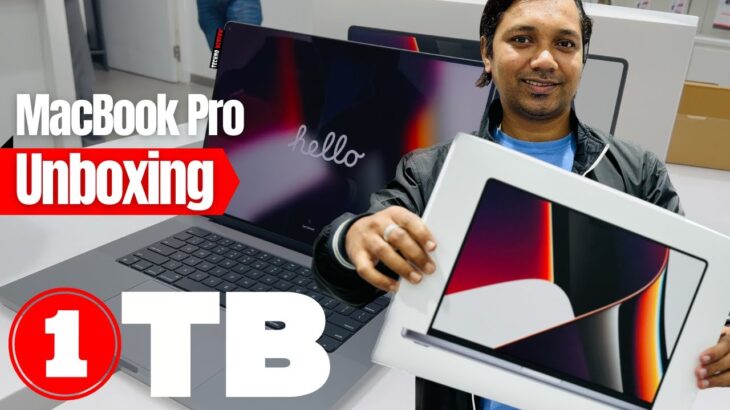 1TB Apple M1 Pro Chip MacBook Pro 16.2-inch Unboxing