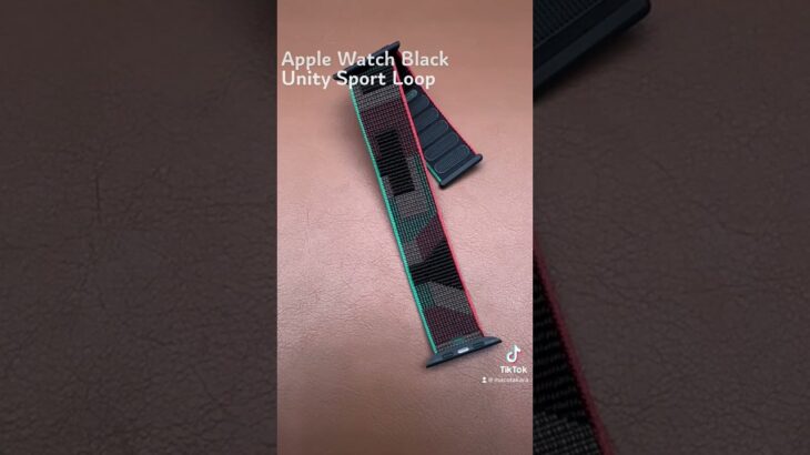 Apple、Apple Watchバンド「Apple Watch Black Unity Sport Loop」を販売開始