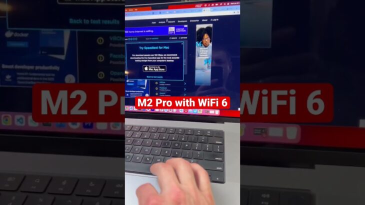 M2 Pro MacBook WiFi 6 smokes
