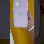 Original Apple iPhone Silicone Case | Unboxing |  Purple #appleshorts #iphoneshorts #iphonecases