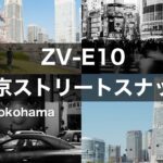 【東京・横浜 Vlog 後編 】ZV-E10で写真中心の東京散歩 / 横浜エアキャビンは快晴すぎて絶景でした！