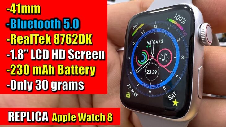 DT8 Mini Smartwatch Review – APPLE Watch 8 Clone (41mm)