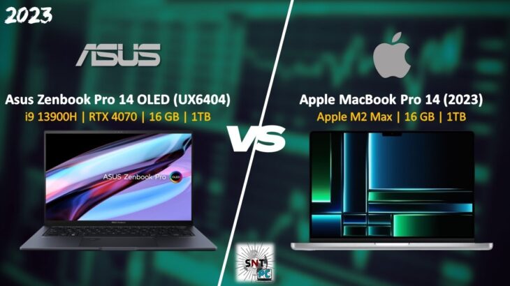 Zenbook 14 Pro OLED (2023) vs MacBook Pro 14 (2023)