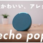 【これは売れそう】新型アレクサ「echo pop」を使ってみた感想。