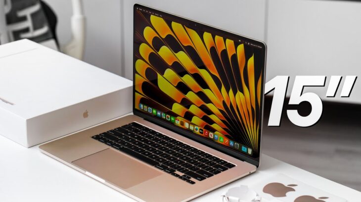 MacBook Air 15″ Unboxing – STARLIGHT