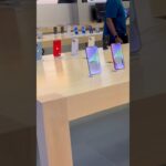 iPhone 13 Mini Shopping in the Apple Store “don’t touch that!” #apple #iphone13mini #iphone
