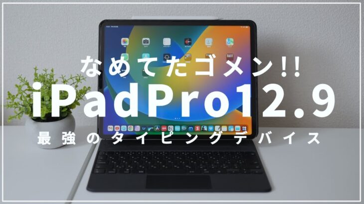 12.9インチiPad Proが最高の文字打ちデバイスであることにようやく気付きました。。
