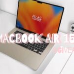✨ MacBook Air 15″ Starlight unboxing | bookstore errand | study with me 🤍