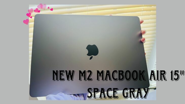 New M2 MacBook Air 15″ Unboxing (Space Gray)/새로 나온 M2 맥북에어 15인치 스페이스그레이 개봉 / 2016 13인치 맥북프로와 비교