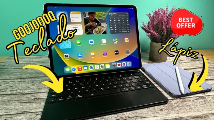 Goojodoq Magic Keyboard y Lapiz lo mejor para tu iPad