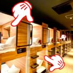 Tokyo’s Cleanest Capsule Hotel with Sauna ♨️😴🛏 Smart Stay SHIZUKU UENO🇯🇵 Japan