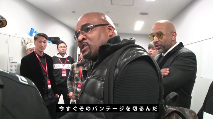 メイウェザー陣営に詰められる那須川天心【RIZIN】