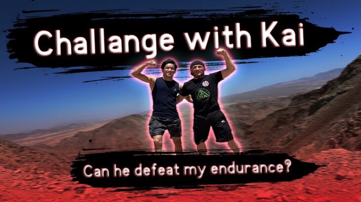 Challenge with @KAI Channel / 朝倉海 Can he defeat my endurance?