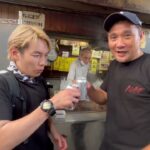 元ボクシング世界王者竹原さんと西成やまきで乾杯コラボ！