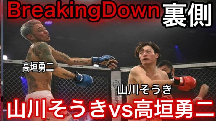 【ブレイキングダウン6】山川そうきvs高垣勇二「KO出来なかったのが心残り」試合映像有【BreakingDown切抜】