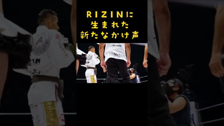 RIZINに生まれた新しいかけ声、ポペガ〚RIZIN切り抜き〛#shorts #rizin #クレベルコイケ