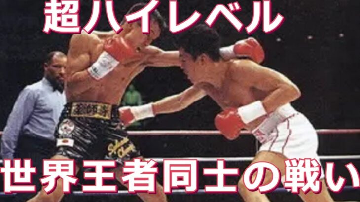 【最強王者対決】日本人世界王者対決や世界タイトル統一戦・ボクシング世界タイトルマッチ